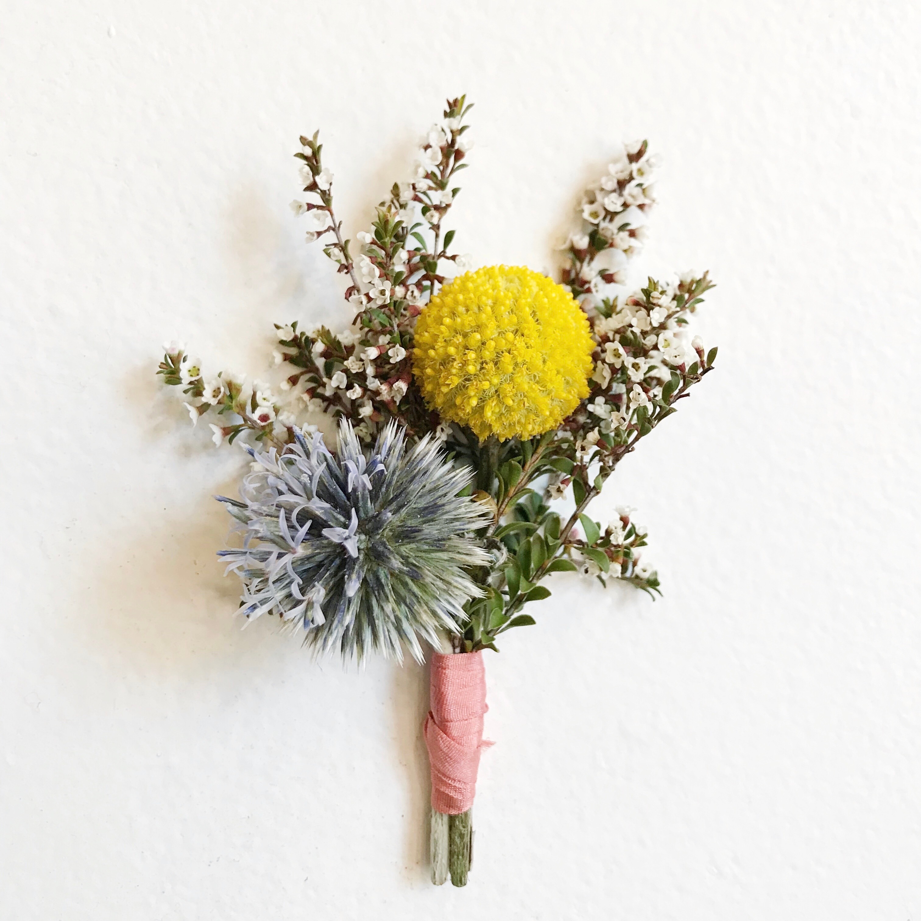 Opal Palette Boutonniere